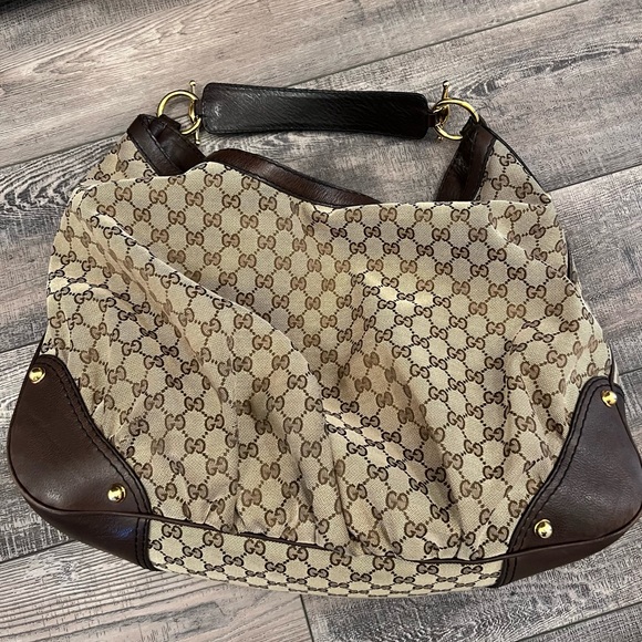 Gucci Large GG Jockey Hobo - Picture 3 of 4